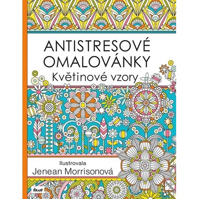 Antistresové omalovánky Květinové vzory