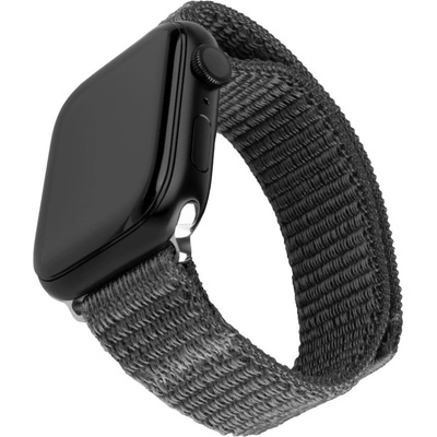 FIXED Найлонова спортна каишка за Apple Watch 38/40/41 мм, тъмно сива FIXNST2-436-GR (FIXNST2-436-GR)
