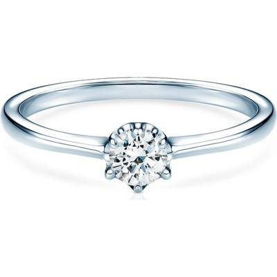 Savicki Zásnubný prsteň Triumph of Love biele zlato diamant PI B D 00076'