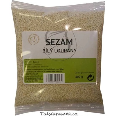 Přírodní pečivo Elšíková Sezam loupaný 200 g
