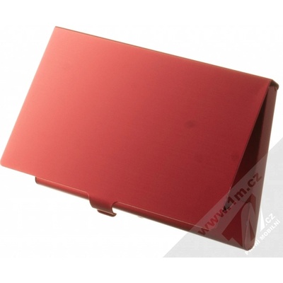 1Mcz Vizitkář Aluminium červená red – Zboží Živě
