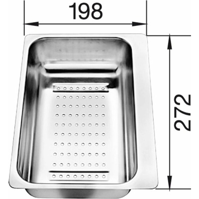 Nerezová miska Blanco 217796