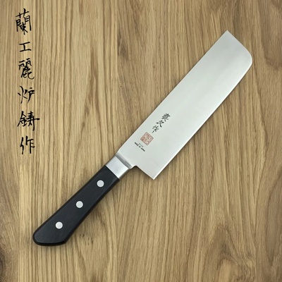 MAC Японски нож Накири mac mju-65 - професионален зеленчуков нож с острие 165 мм (mju-65)