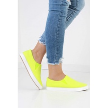 Linix slip on tenisky CA-40YE.WH neonové