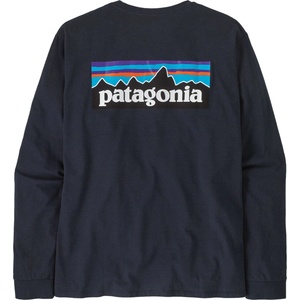 Patagonia Мъжка блуза с дълъг ръкав Patagonia L/S P-6 Logo Responsibili-Tee Longsleeve - New Navy - размер XS (016-7132-2611)