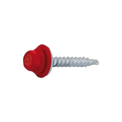 Farmářský šroub ETANCO FRS s podložkou A14 Ø4,8 x D mm 35 mm - 250 ks RAL 3009 – Hledejceny.cz