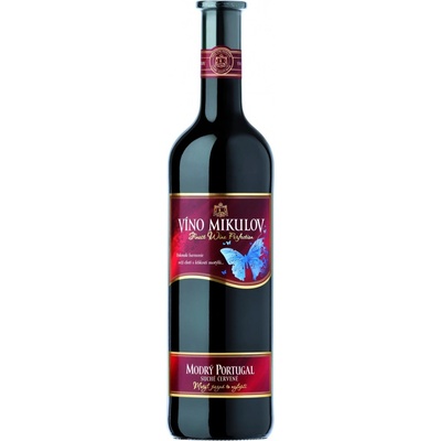 Motýl Modrý Portugal 12,5% 0,75 l (holá láhev)