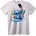 NOONEBRAND Тениска Stitch Сърфиране - 2XL, White