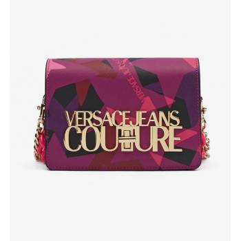 Versace Jeans Couture Růžovo-fialová dámská vzorovaná kabelka