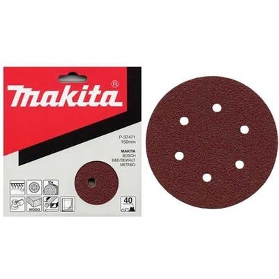 Makita P-37502 brus.pap150mm6otK100 10ks,BO6030