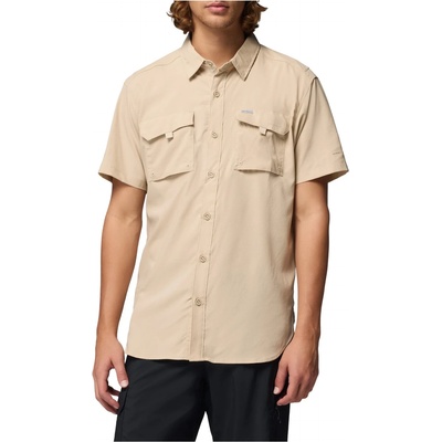 Columbia Мъжка риза с копчета Columbia Silver Ridge Utility II S/S Shirt - Ancient Fossil (033-3036-0114)