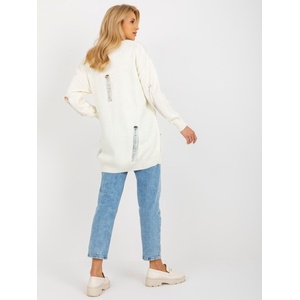Rue Paris Дамска жилетка модел 8042.71 Rue Paris цвят екрю