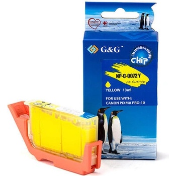 Compatible Глава за CANON PIXMA PRO-10 (PRO10) - Yellow - ink cartridge - PGI-72Y (PGI72Y) - 6406B001 - P№ NP-C-0072Y/C(PG) - G&G (Compatible-NP-C-0072Y)