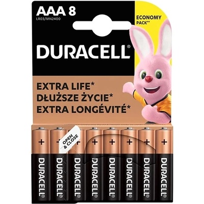 Duracell Батерия Micro DURACELL Basic MN2400 AAA 8-клетъчна 10PP110026 (10PP110026)