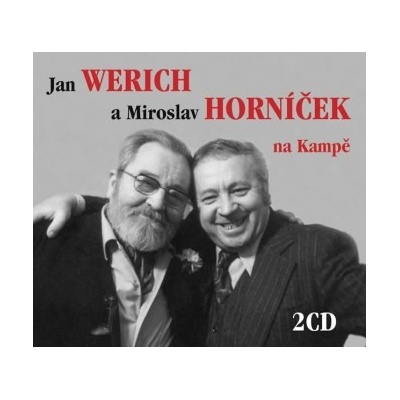 Jan Werich a Miroslav Horníček na Kampě