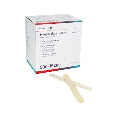 CVET Lopatka na jazyk dřevěná nesterilní 15 cm 500 ks