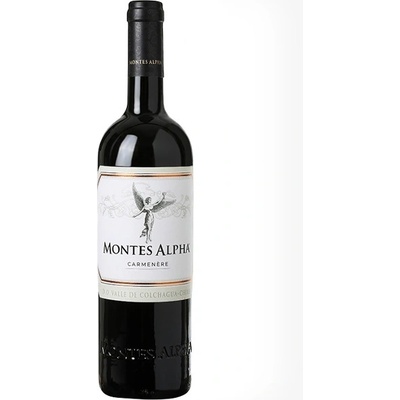 Montes Alpha Carmenere suché červené 2022 14,5% 0,75 l (čistá fľaša)