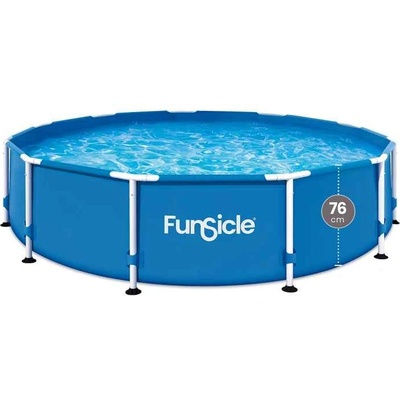 Polygroup Сглобяем басейн с метална рамка Ø366 x h76 см Activity Pool FiltraBoost | FunSicle (F2001230A0EU)