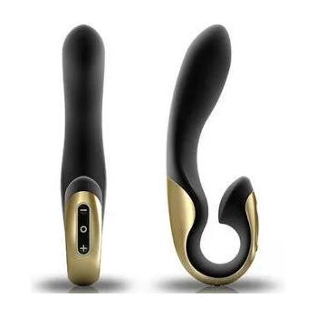 ZINI Вибратор с презареждане Roae, Черен със златисто, 1751
