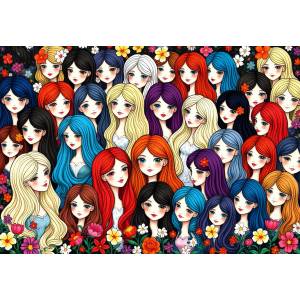 Alipson Puzzle - Puzzle Ladies of the Secret Garden - 1 000 piese