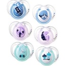 Cumlíky Tommee Tippee C2N silikón Night 2ks 0-6m modrá