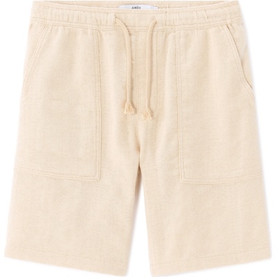 Celio Shorts Mojackbm Men's krémová