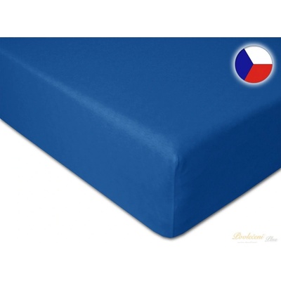 Brotex jersey prostěradlo tmavě modré 160x200