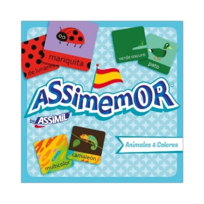 Assimil-Verlag GmbH ASSiMEMOR Animales & Colores (Tiere & Farben) | DEHEEGER Jean-SEbast