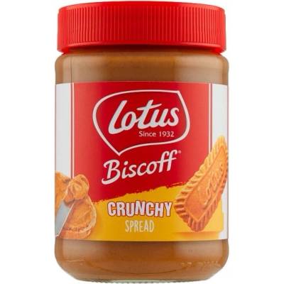 Lotus Biscoff Crunchy nátierka z originálnych karamelizovaných sušienok 380 g