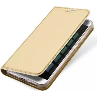 DUX PU kožené klopové Xiaomi Redmi Note 5A zlaté