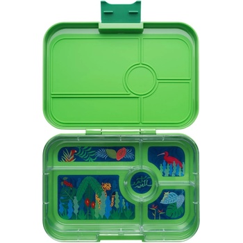 Yumbox Кутия за обяд, TAPAS XL 5, 1 л, светлозелен / джунгла, пластмаса, Yumbox (YBJGIII202310J)