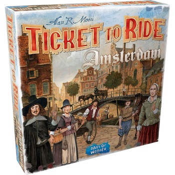 Days of Wonder Настолна игра Ticket to Ride: Amsterdam - Семейна (BGBG0001252N)