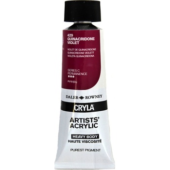 Daler-Rowney Cryla Artists’ АКРИЛНА боя Quinacridone Violet 75 ml 1 бр (125075429)