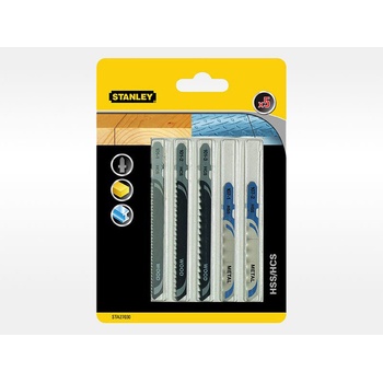 Stanley Smíšená sada pilových listů pro přímočarou pilu 5 dílů STA27030