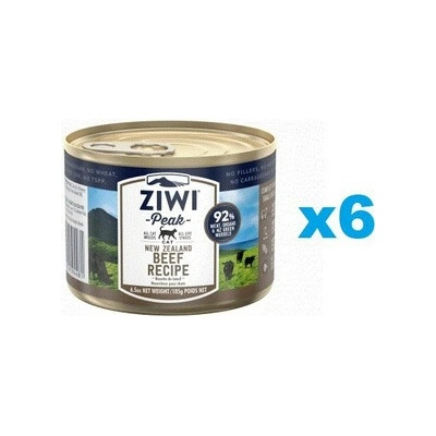 ZIWIPEAK Cat Beef 6 x 185 g
