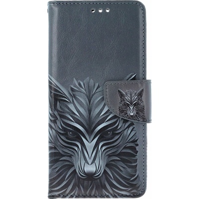 TopQ Xiaomi Redmi Note 14 knížkové Vlk 138628