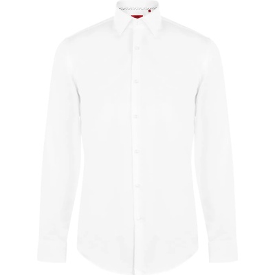HUGO BOSS Koey Poplin Shirt - White 199