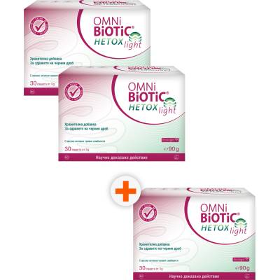 Vedra Omni-Biotic Hetox light, 3 x 30 сашета