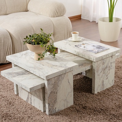 ASG Sanctuary - дизайнерска маса Freesia Marble (8684283111824)