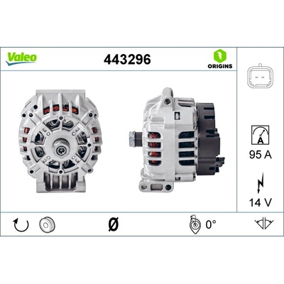 Alternátor VALEO 443296