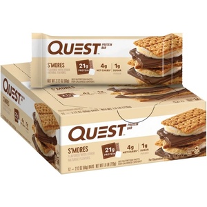 Quest Nutrition Quest Bar | Different Flavors [12 x 60 грама] S'Mores