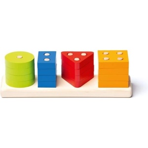 Cubika 15337 Сортираме форми V - дървен пъзел 17 части (1-15337)