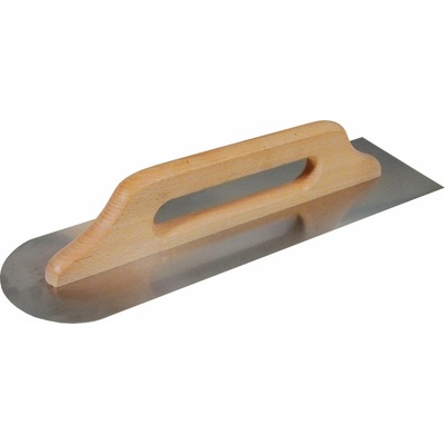 EXTOL CRAFT Hladidlo antikorové polokrúhle, drevená rukoväť, 480x130mm