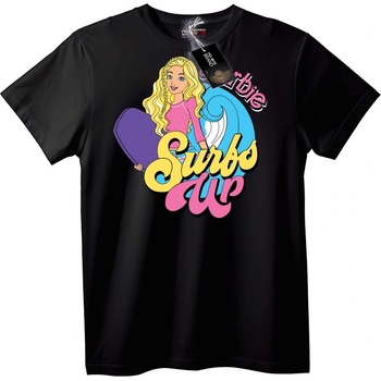 NOONEBRAND Тениска Barbie сърфинг - M, White