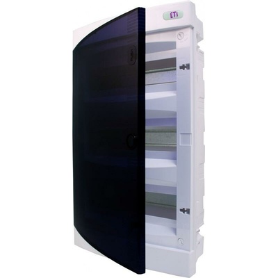 Eti-Polam ECM36PT-s zapustený rozvádzač 36M IP40 priehľadné dvere 001101076