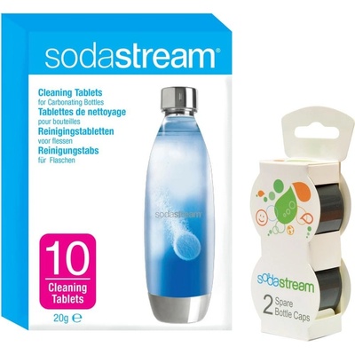 Sodastream Tablety Soda a viečko sivé 2 ks