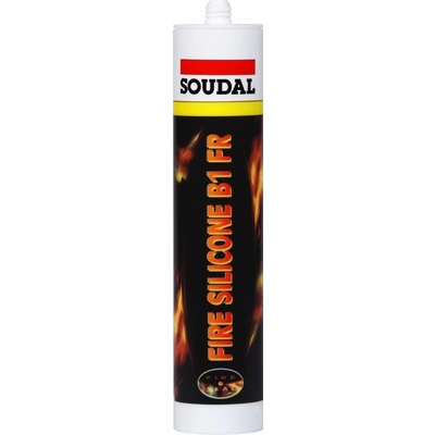 Soudal Fire silicone B1 FR 310 g šedá