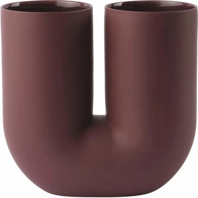 Muuto Váza Kink H26, deep red