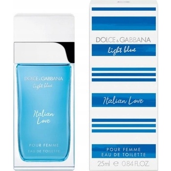 Dolce & Gabbana Light Blue Italian Love pour Femme toaletní voda dámská 25 ml