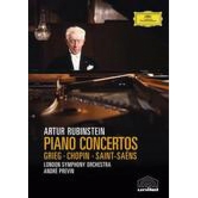 RUBINSTEIN ARTUR - Grieg/Saint-Saens/Chopin: Rubinstein in Concert DVD